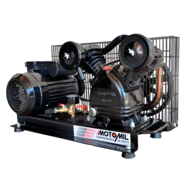 Compressor de ar elétrico portátil Motomil CMV-10PL / ADI 400mL 2hp 127/220V