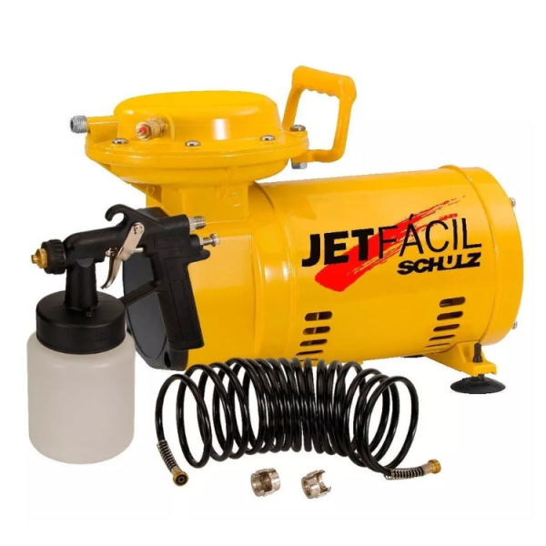 Compressor de ar elétrico portátil Schulz Hobby Jet Fácil 0.3hp 127/220V