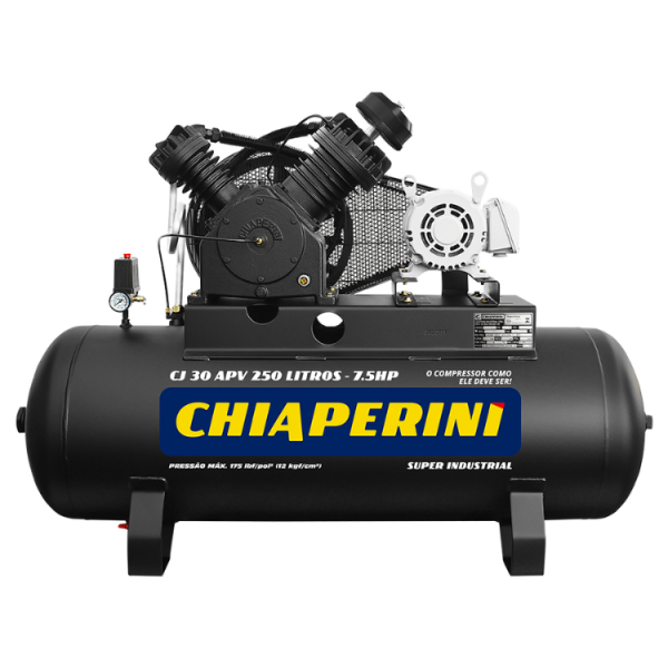 Compressor de Ar Alta Pressão CJ 30 PCM APV 250L Trifásico - CHIAPERINI