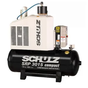 COMPRESSOR DE AR PARAFUSO SCHULZ SRP 3015 COMPACT 200L 380V TRIFASICO