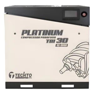 COMPRESSOR DE AR PARAFUSO TECTHO PLATINUM 30HP ( 16 BAR ) 380V TRIFASICO