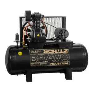 COMPRESSOR DE AR 20/200 BRAVO 175 LBS SCHULZ TRIFASICO