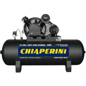 COMPRESSOR DE AR 20/250 CHIAPERINI APV 175 LBS TRIFASICO