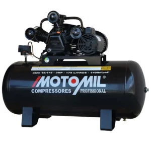 COMPRESSOR DE AR 15/175 MOTOMIL CMW 3 PISTAO 3HP 220V 140 PSI