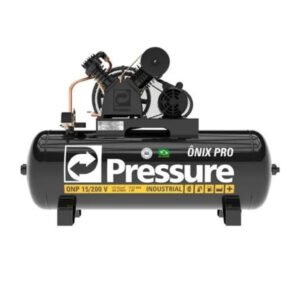 COMPRESSOR DE AR 15/200 PRESSURE ONIX 175 LIBRAS 3HP