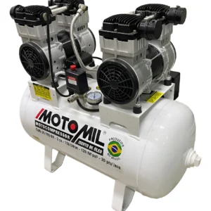 COMPRESSOR DE AR ODONTOLOGICO MOTOMIL 20/100 4CV 220V S/OLEO