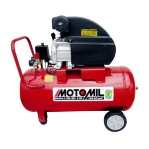 MOTOCOMPRESSOR DE AR MOTOMIL 8,7/50L 2HP 220V 120 LBS