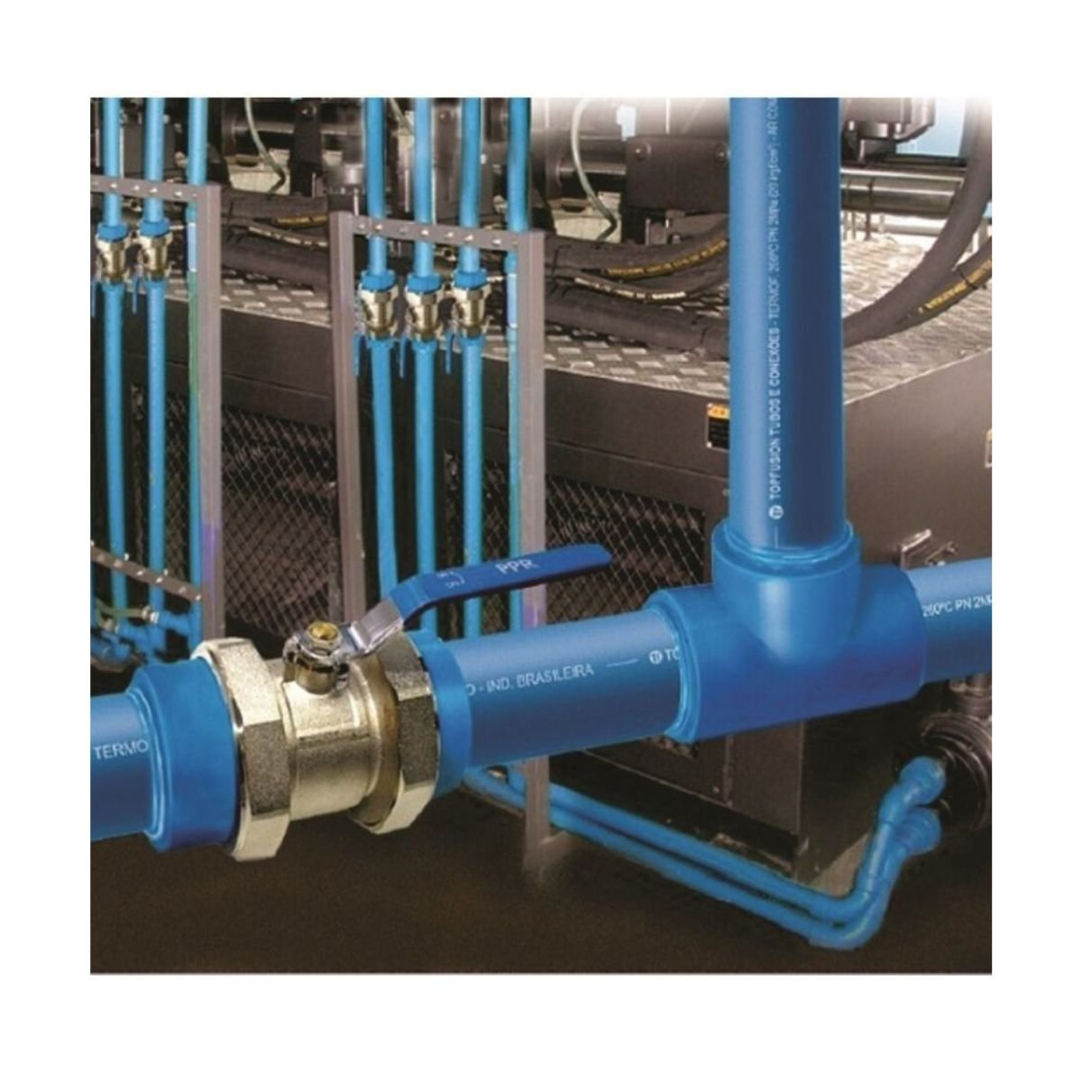 Tubo Ppr Para Rede De Ar Comprimido 75 Mm Barra 3 Metros - Topfusion - Imagem 3