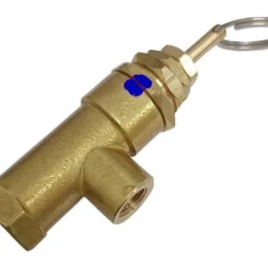 VALVULA PILOTO BP AZUL 1/4 NPT X G1/8 125 PSI