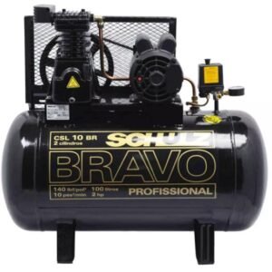 COMPRESSOR DE AR 10/100 BRAVO SCHULZ 220 V