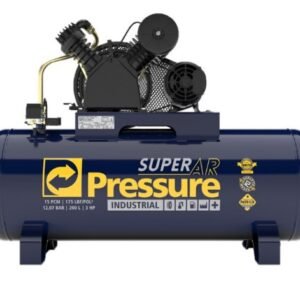 COMPRESSOR DE AR 15/200 PRESSURE ONIX 175 LIBRAS 3HP #