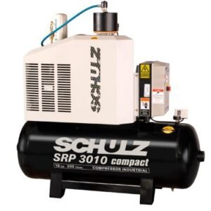 COMPRESSOR DE AR PARAFUSO SCHULZ SRP 3015 COMPACT 200L 380V TRIF #