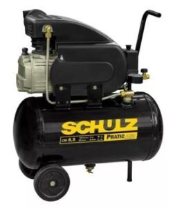 MOTOCOMPRESSOR DE AR SCHULZ CSI 8.6/25 PRATIKO CSI COM RODAS 220V