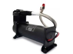 COMPRESSOR DE AR SUSPENSÃO AR AUTOMOTIVO 444C PRETO