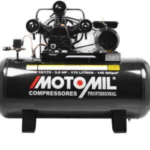 COMPRESSOR DE AR 15/175 MOTOMIL CMW 3 PISTAO 3HP 220V 140 PSI
