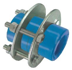 TF AZUL UNIAO C/ FLANGE 110MM X 4''