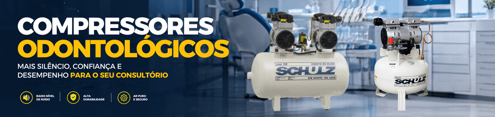 odontologicos compressores reis